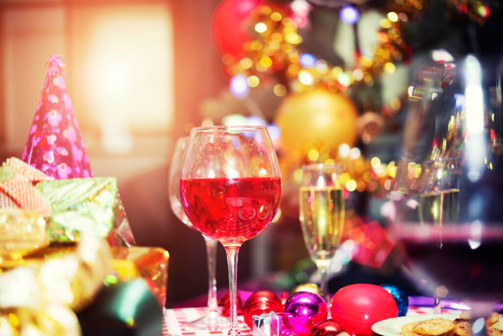 Christmas celebratory drinks